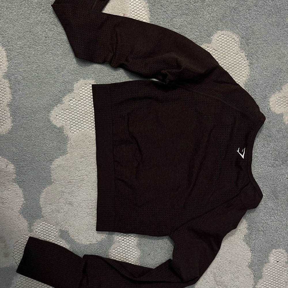 Gymshark Black Crew Neck Sweater Versatile Casual Wear